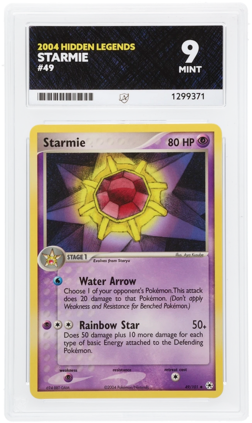 Starmie - ACE 9   (Front)