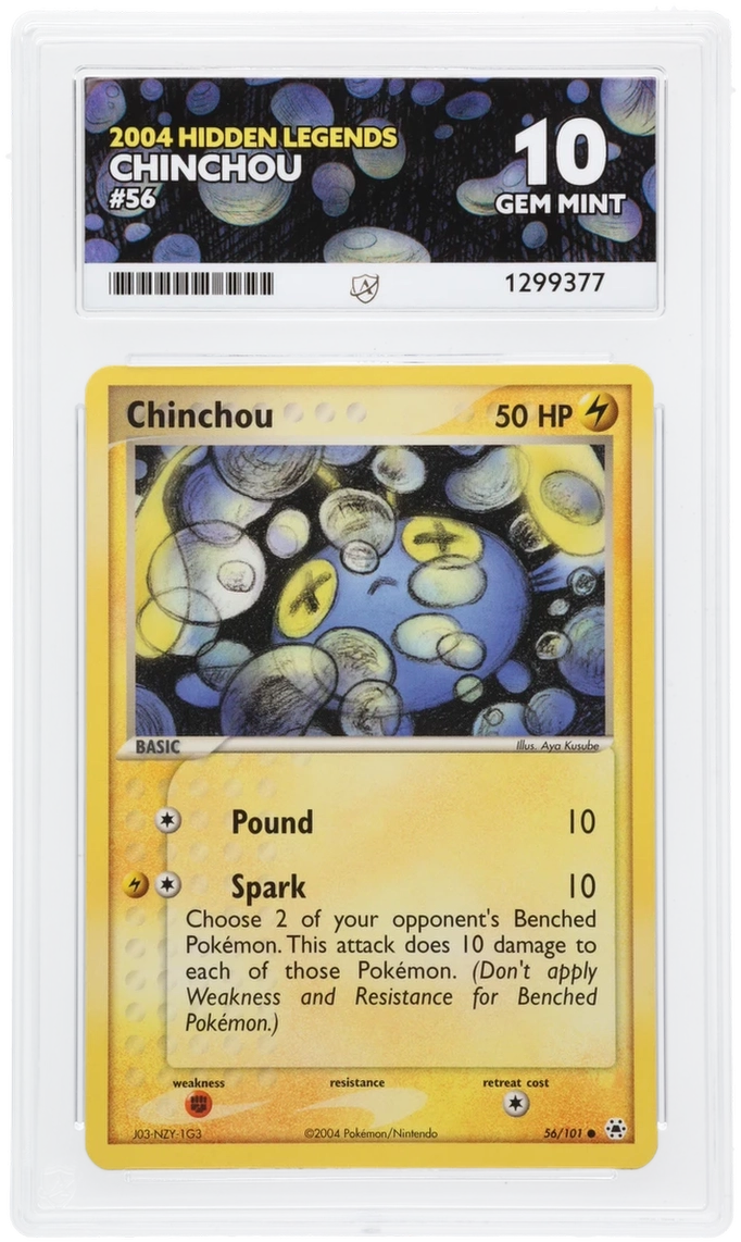 Chinchou - ACE 10   (Front)