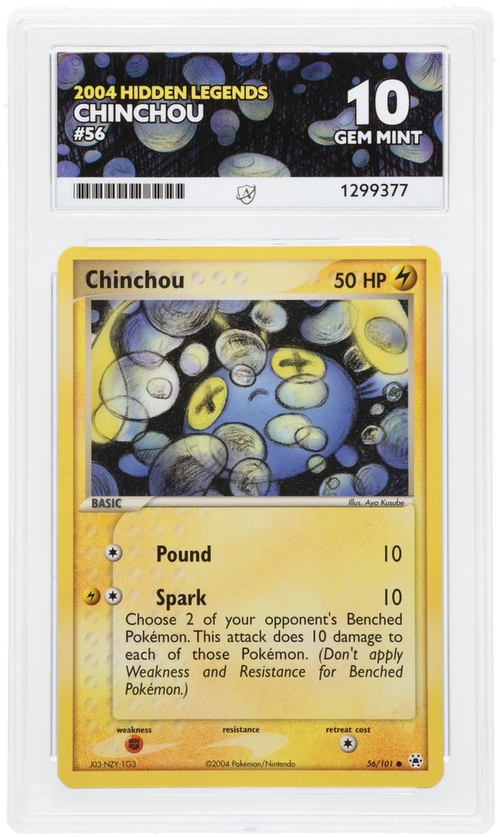 Chinchou - ACE 10   (Front)