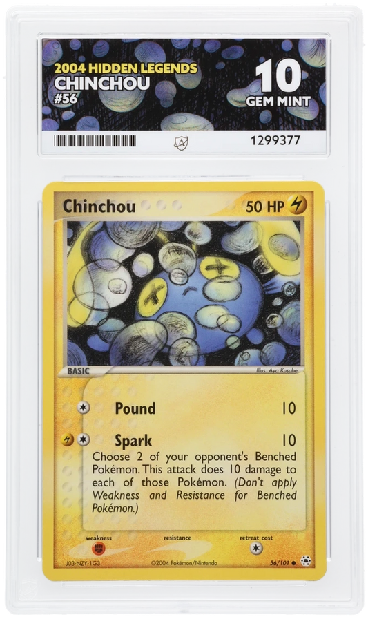 Chinchou - ACE 10   (Front)