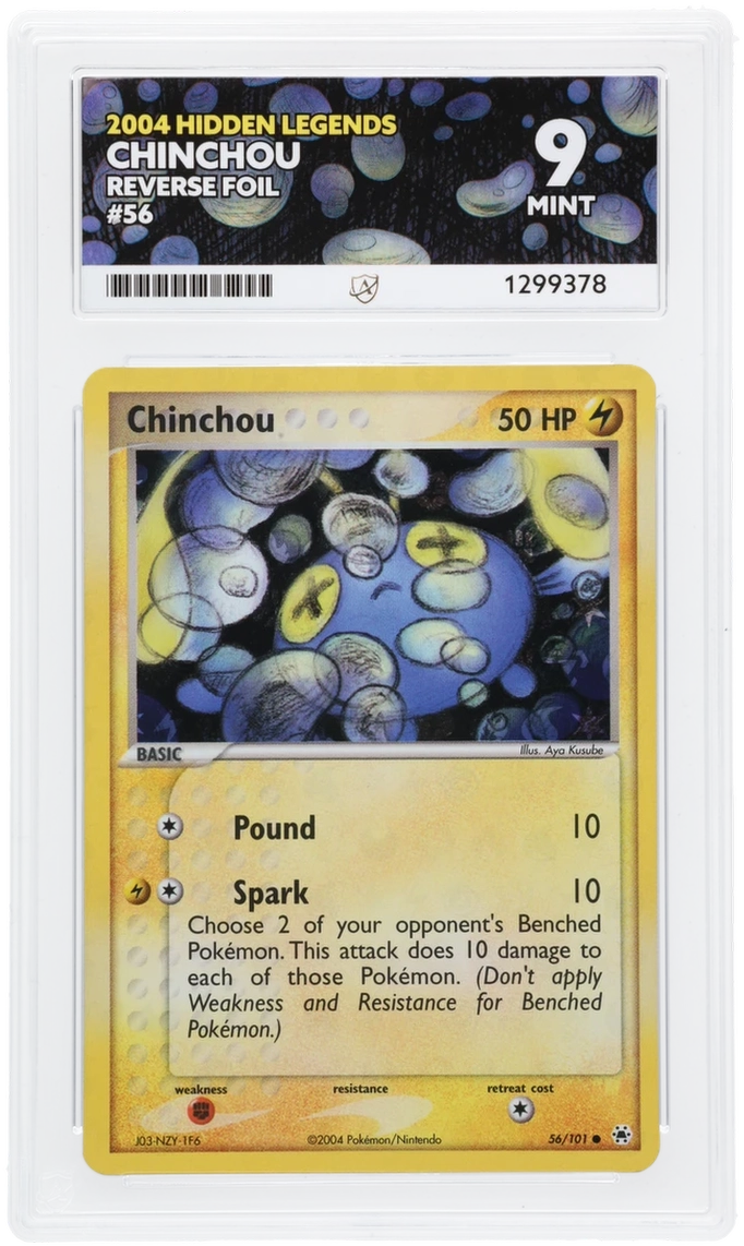 Chinchou - ACE 9   (Front)