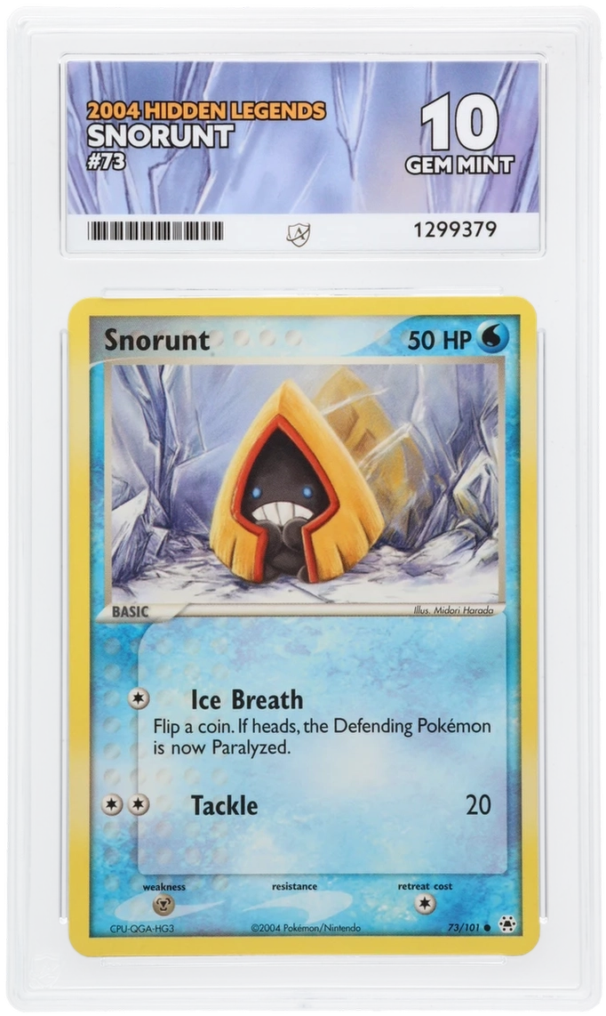 Snorunt - ACE 10   (Front)