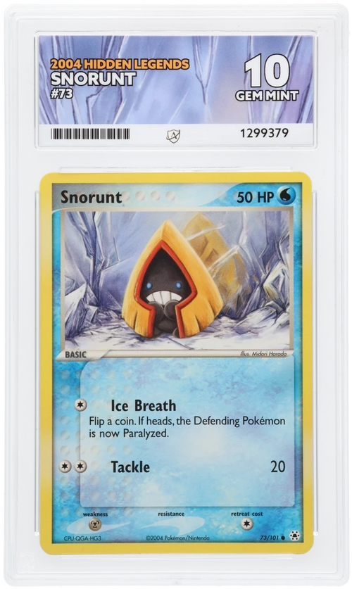 Snorunt - ACE 10   (Front)
