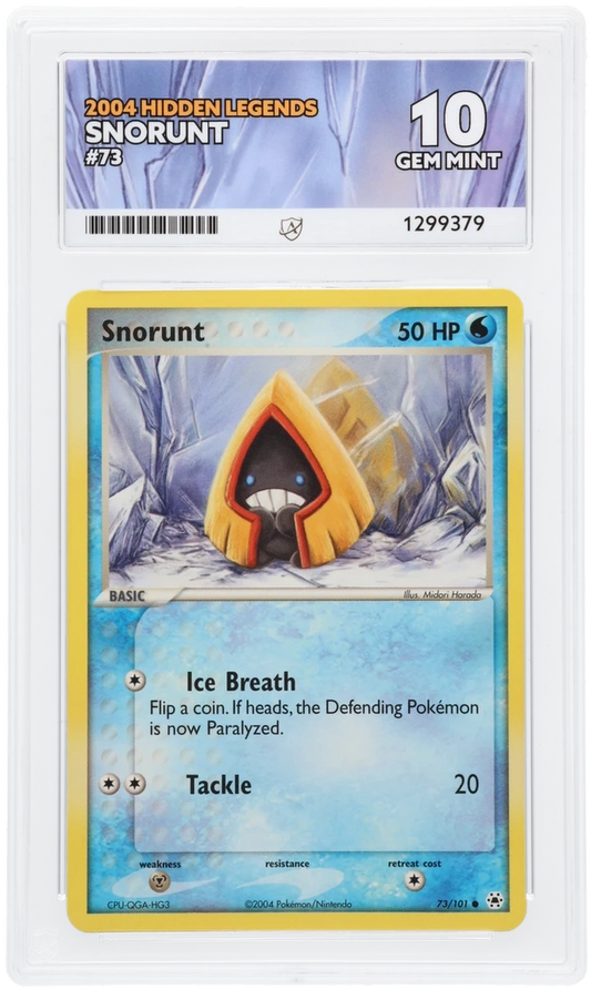 Snorunt - ACE 10   (Front)