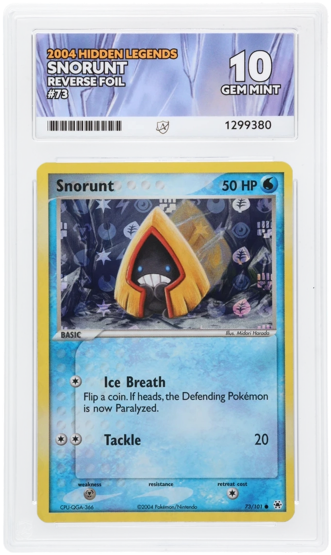 Snorunt - ACE 10   (Front)