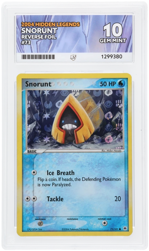 Snorunt - ACE 10   (Front)