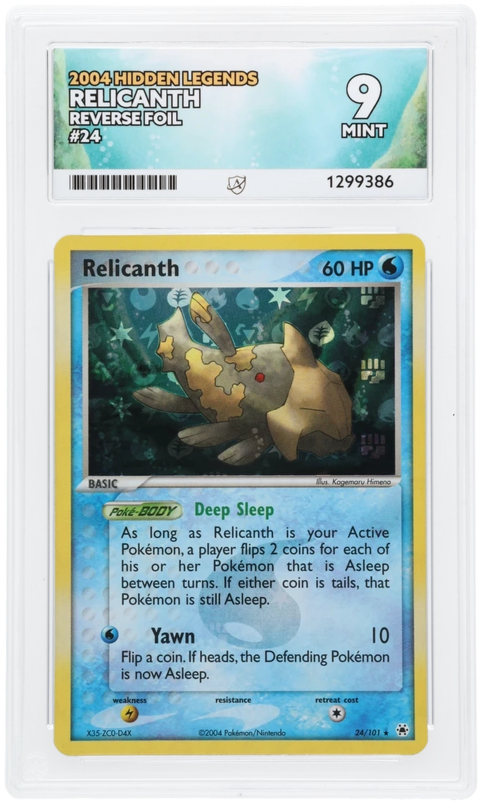 Relicanth - ACE 9   (Front)