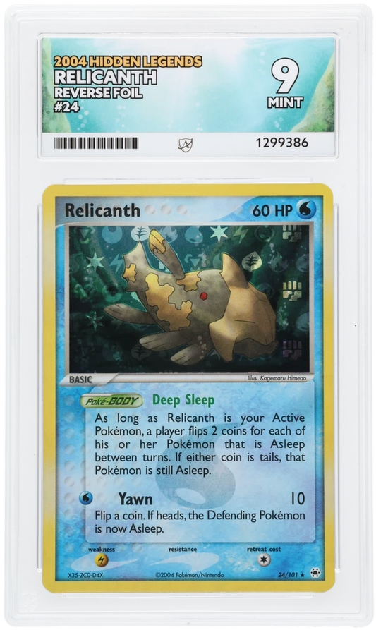 Relicanth - ACE 9   (Front)