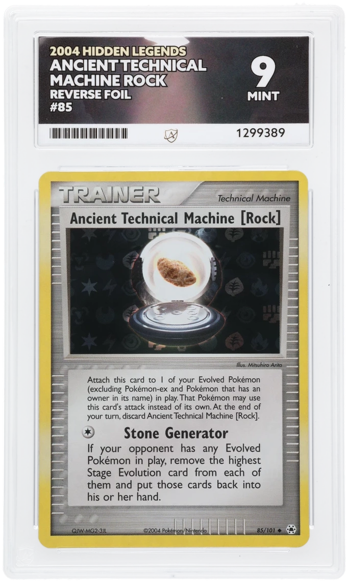 Ancient Technical Machine Rock - ACE 9   (Front)