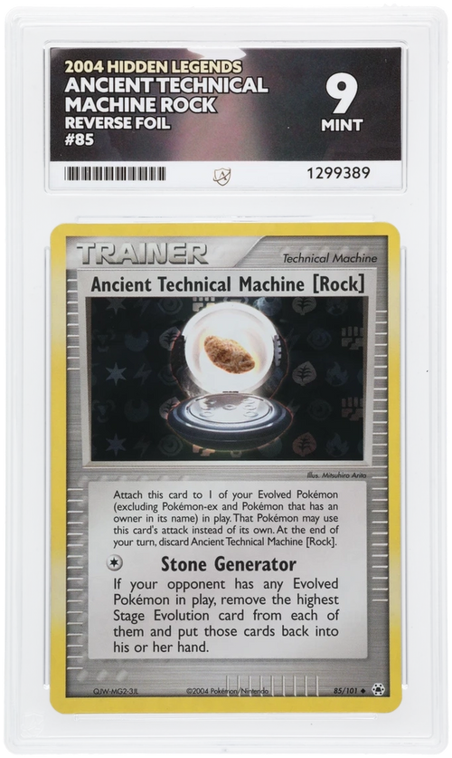 Ancient Technical Machine Rock - ACE 9   (Front)
