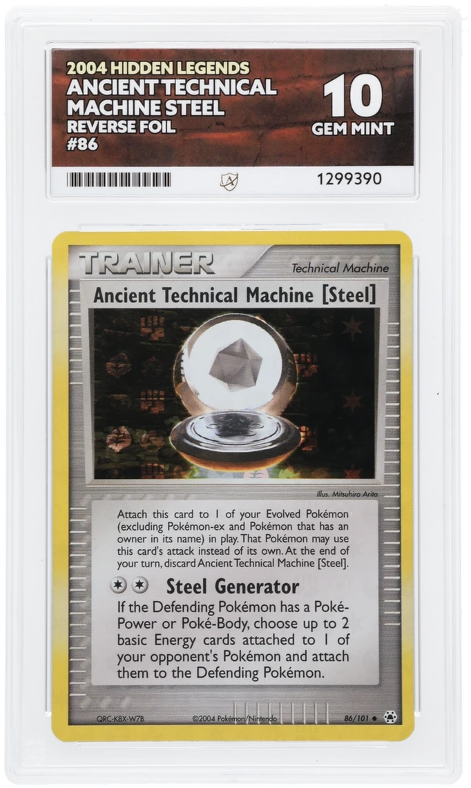 Ancient Technical Machine Steel - ACE 10   (Front)