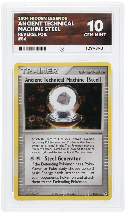Ancient Technical Machine Steel - ACE 10   (Front)