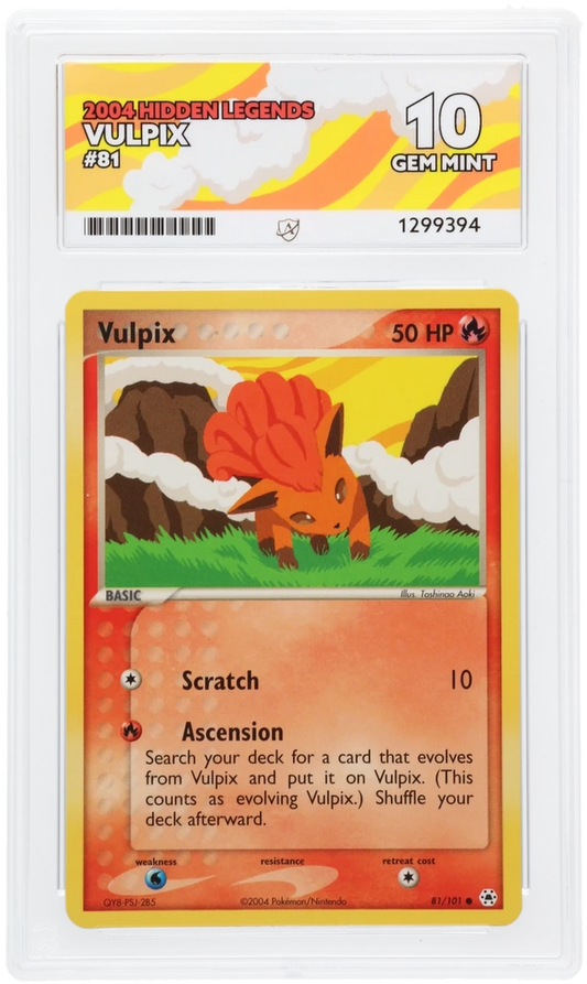 Vulpix - ACE 10   (Front)
