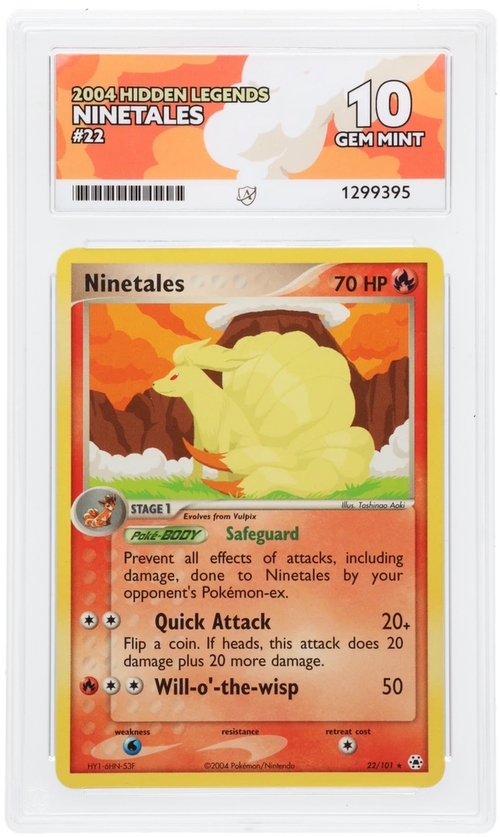 Ninetales - ACE 10   (Front)