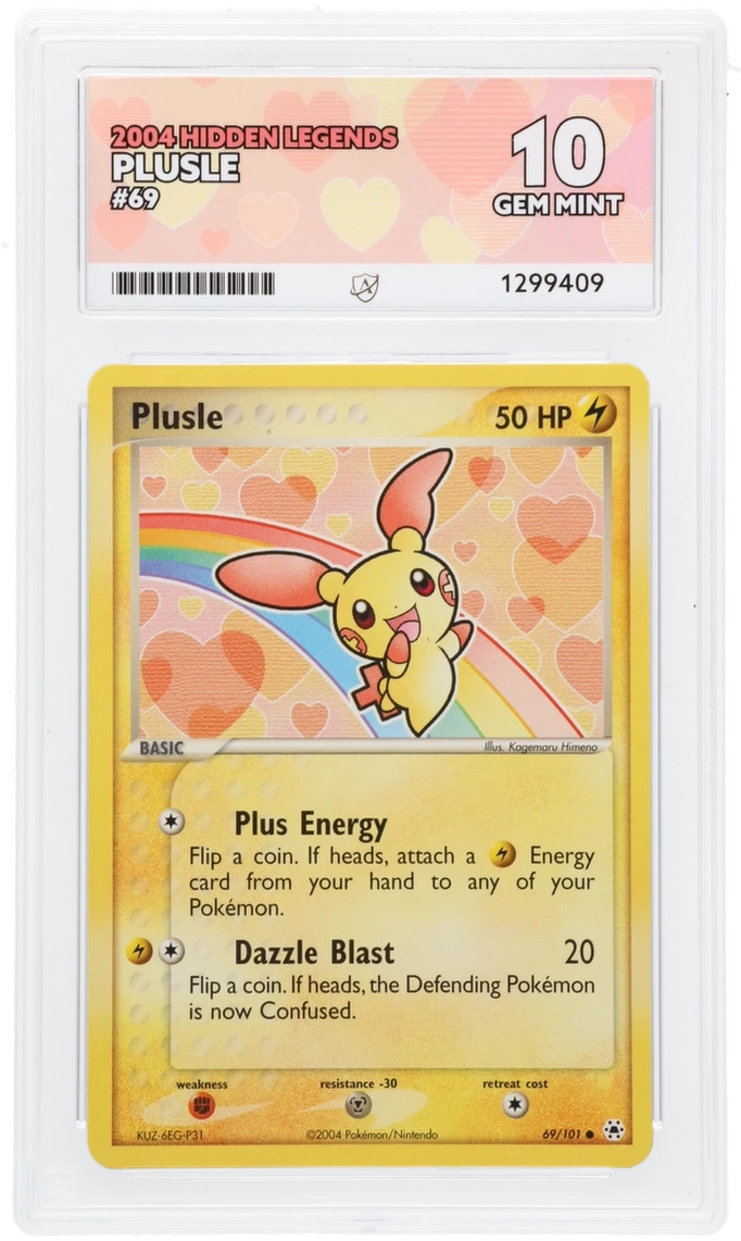 Plusle - ACE 10   (Front)