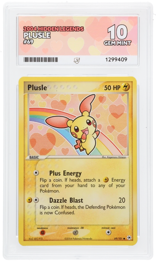 Plusle - ACE 10   (Front)