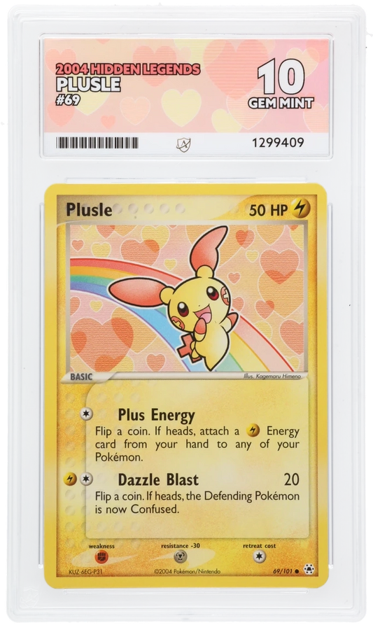 Plusle - ACE 10   (Front)