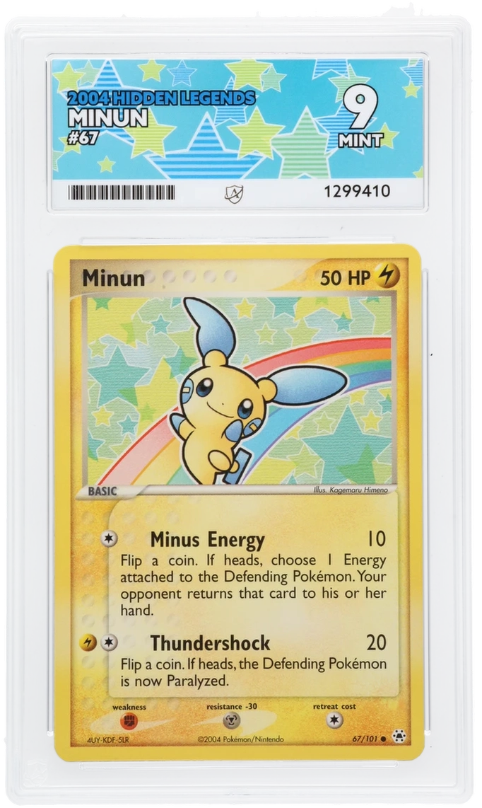 Minun - ACE 9   (Front)