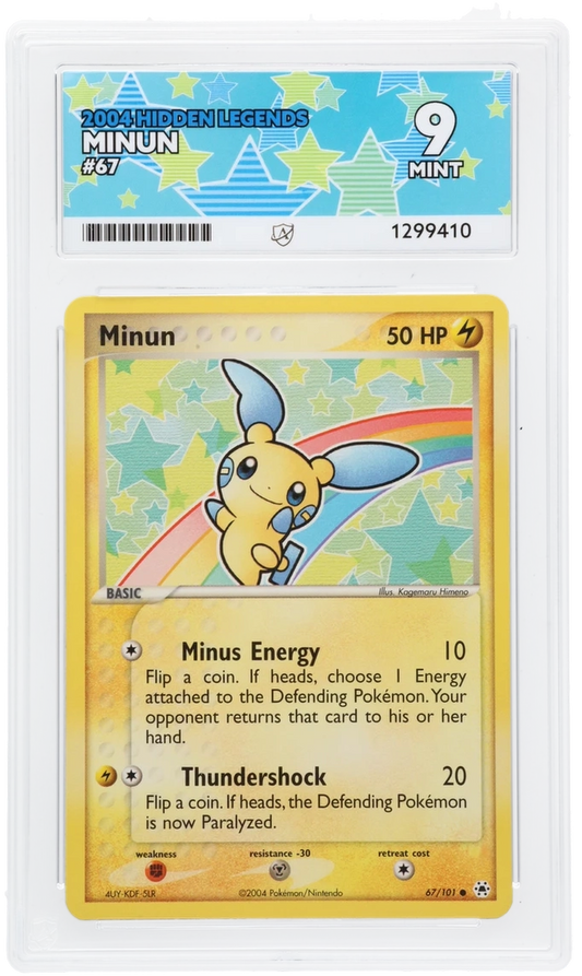 Minun - ACE 9   (Front)