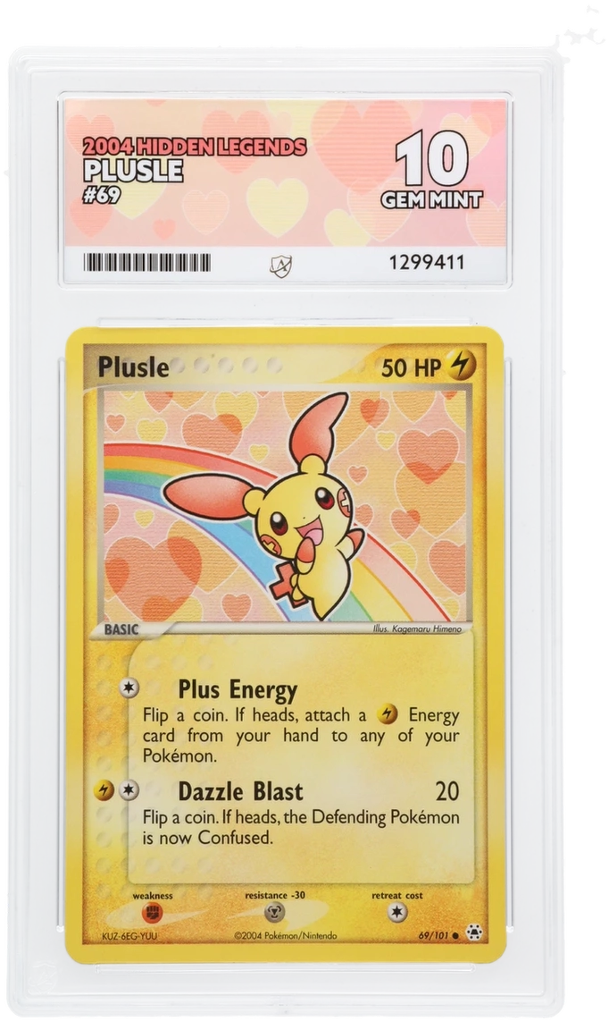 Plusle - ACE 10   (Front)