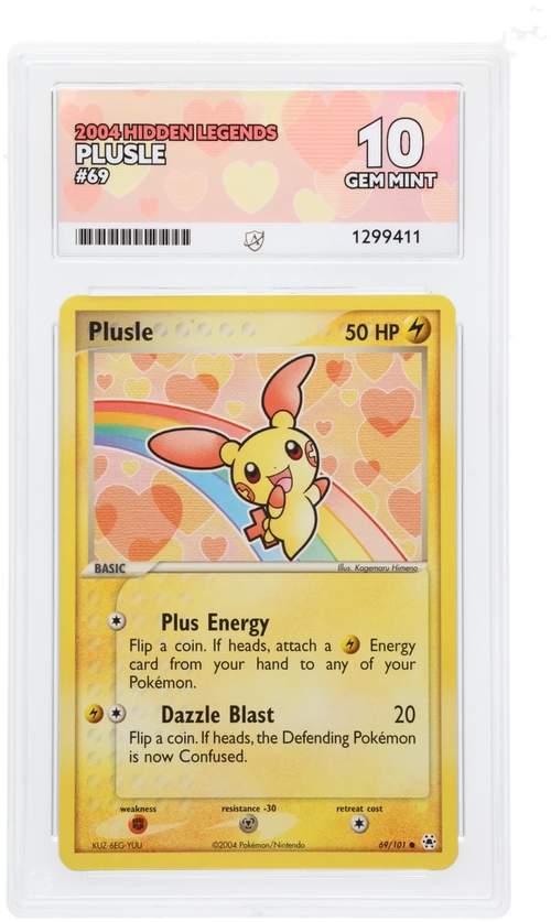 Plusle - ACE 10   (Front)