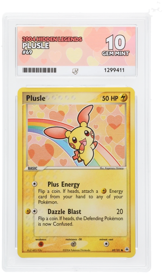 Plusle - ACE 10   (Front)