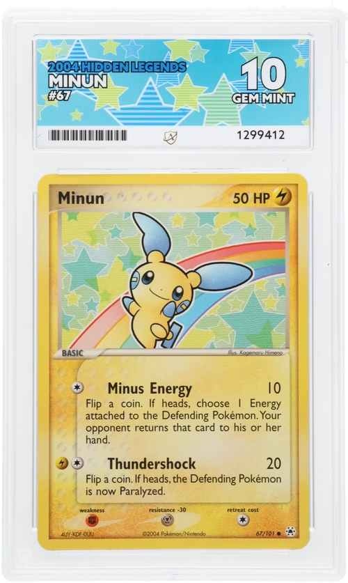 Minun - ACE 10   (Front)