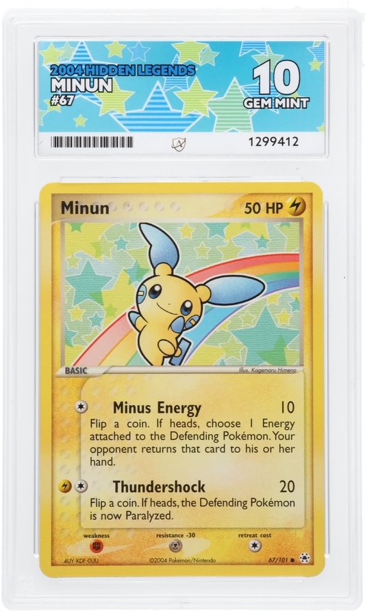 Minun - ACE 10   (Front)