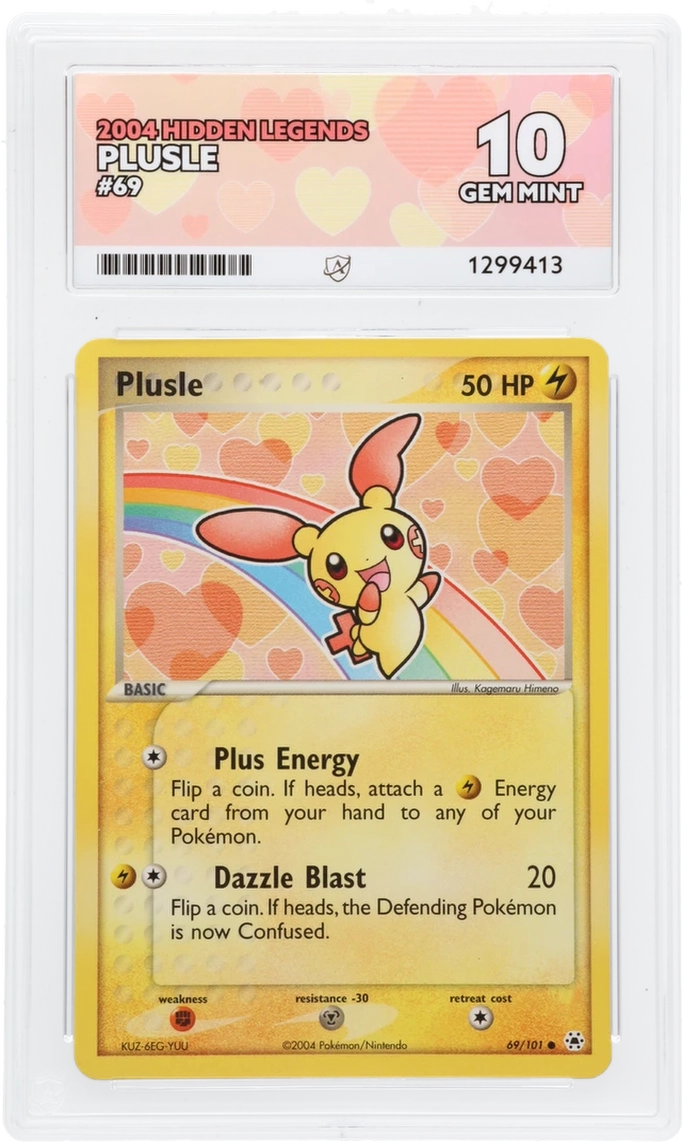 Plusle - ACE 10   (Front)