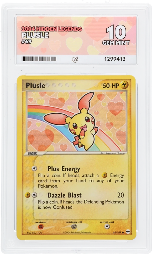 Plusle - ACE 10   (Front)