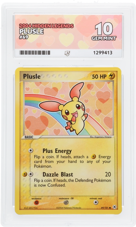 Plusle - ACE 10   (Front)