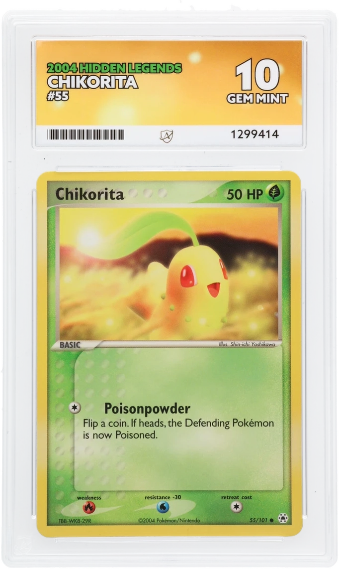 Chikorita - ACE 10   (Front)