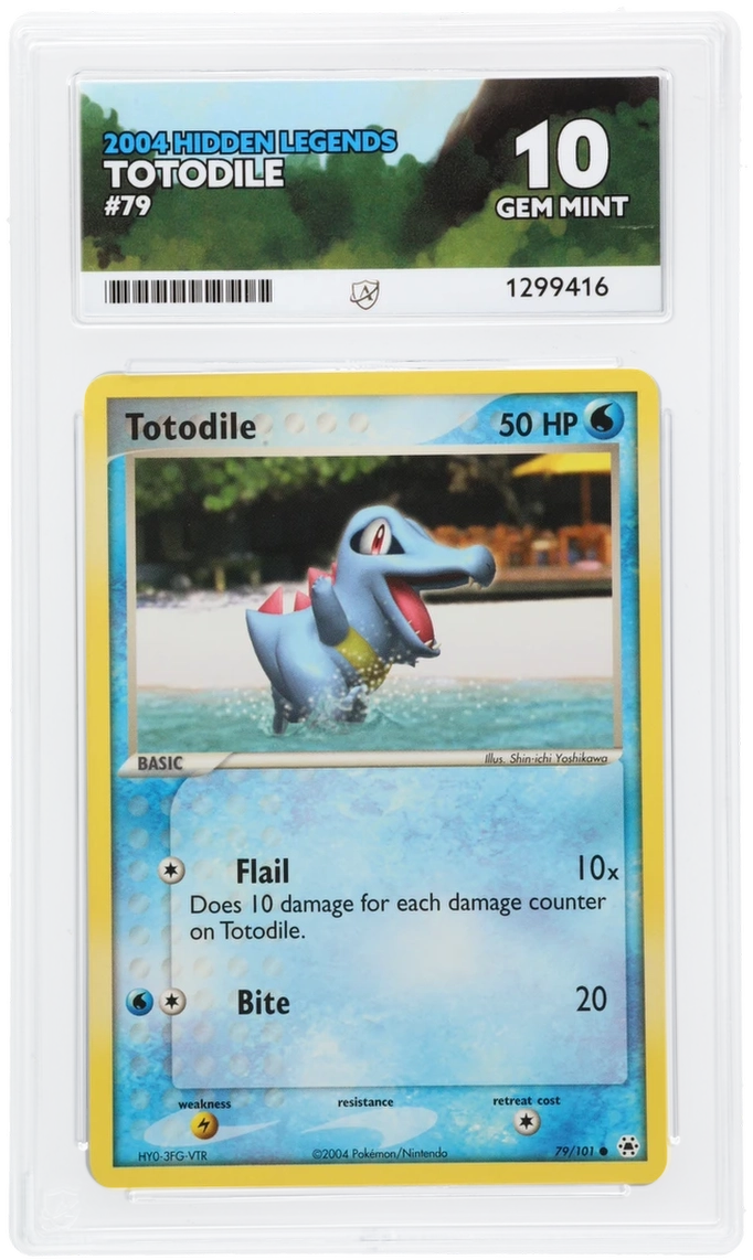 Totodile - ACE 10   (Front)