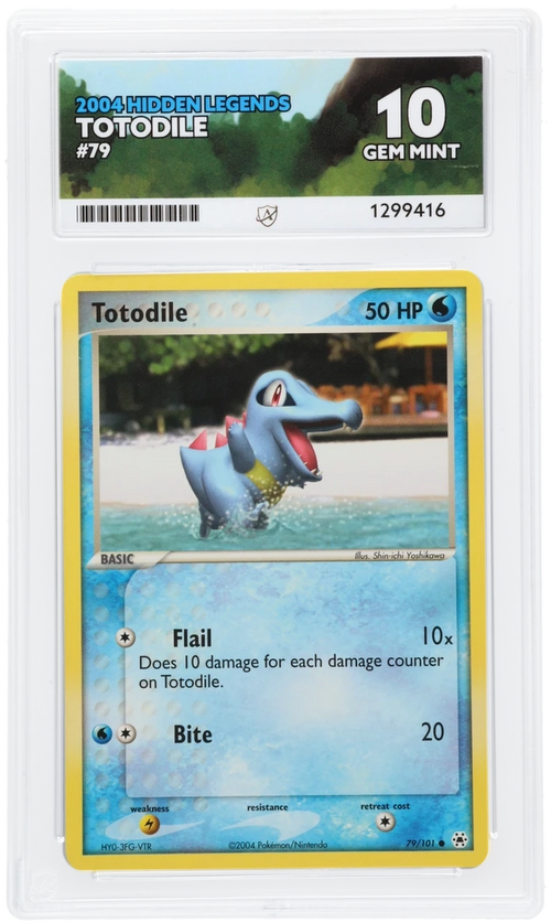 Totodile - ACE 10   (Front)
