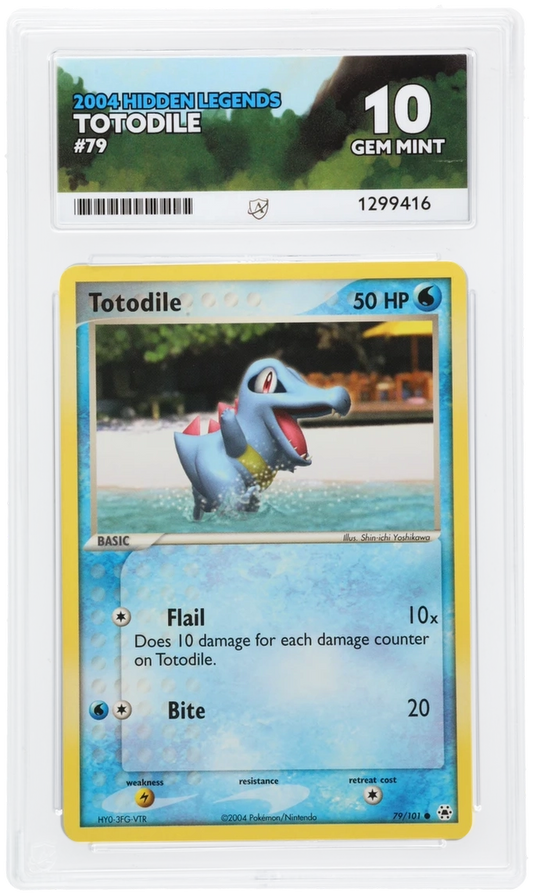 Totodile - ACE 10   (Front)