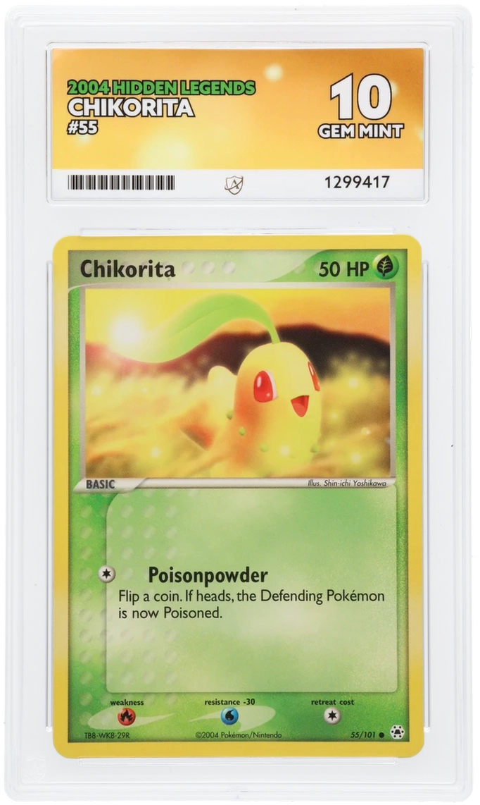 Chikorita - ACE 10   (Front)