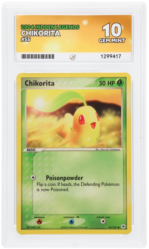 Chikorita - ACE 10   (Front)