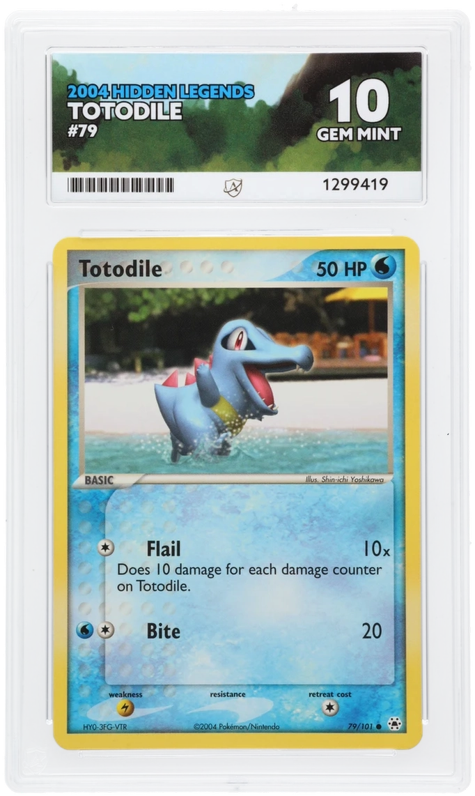Totodile - ACE 10   (Front)
