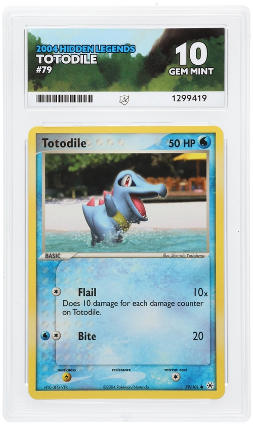 Totodile - ACE 10   (Front)