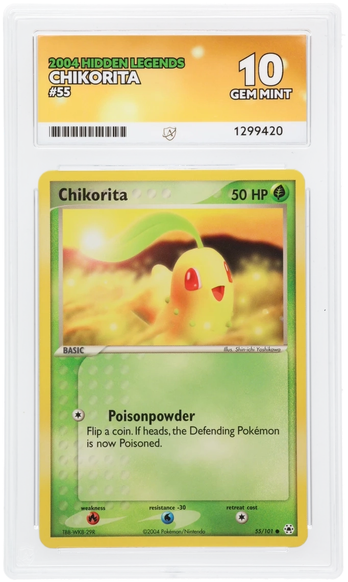 Chikorita - ACE 10   (Front)