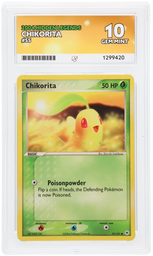 Chikorita - ACE 10   (Front)