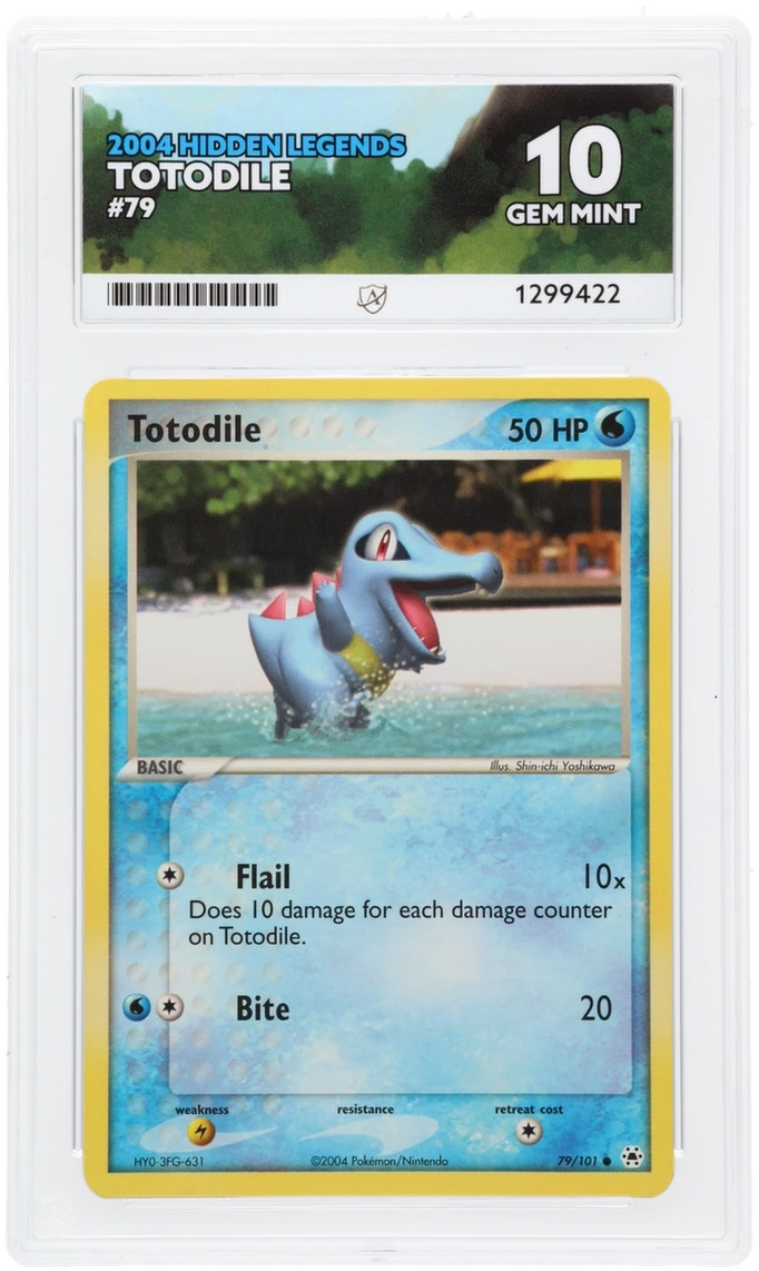 Totodile - ACE 10   (Front)