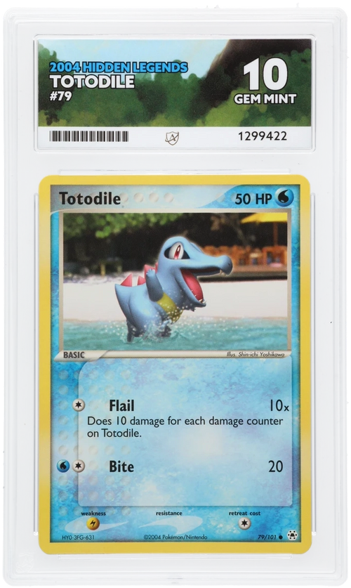 Totodile - ACE 10   (Front)