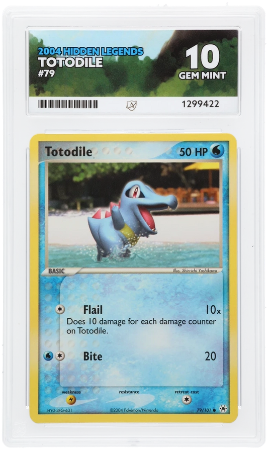Totodile - ACE 10   (Front)