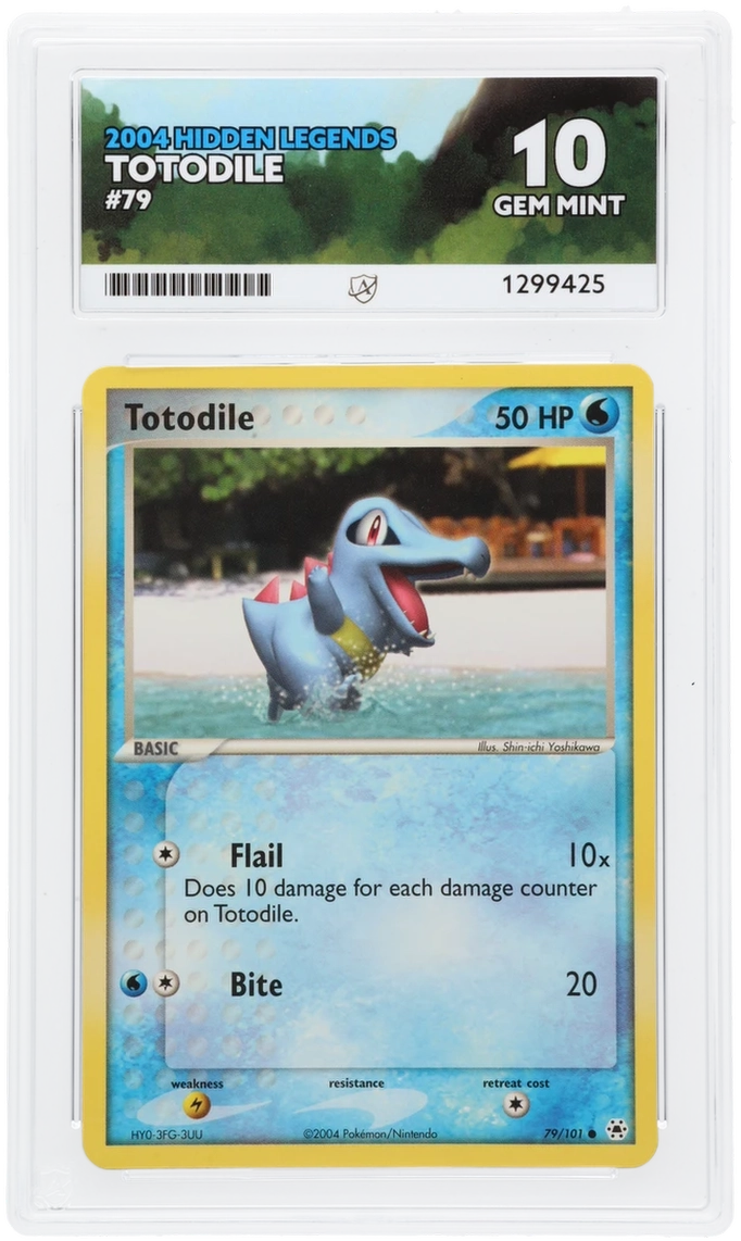 Totodile - ACE 10   (Front)