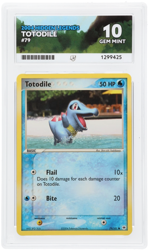 Totodile - ACE 10   (Front)