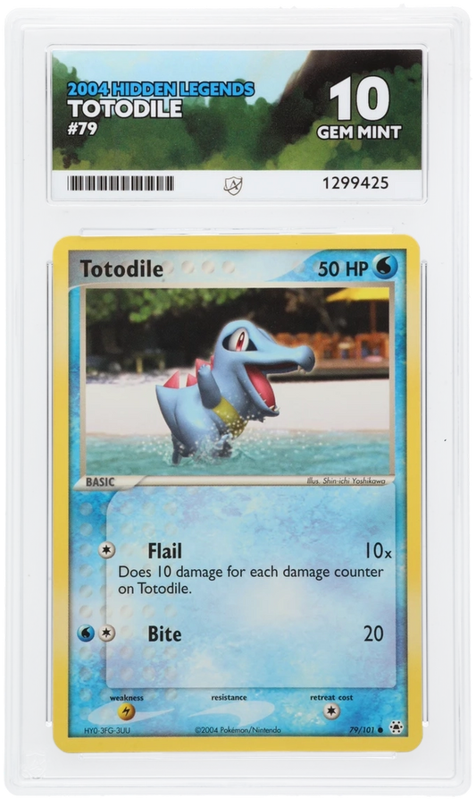 Totodile - ACE 10   (Front)