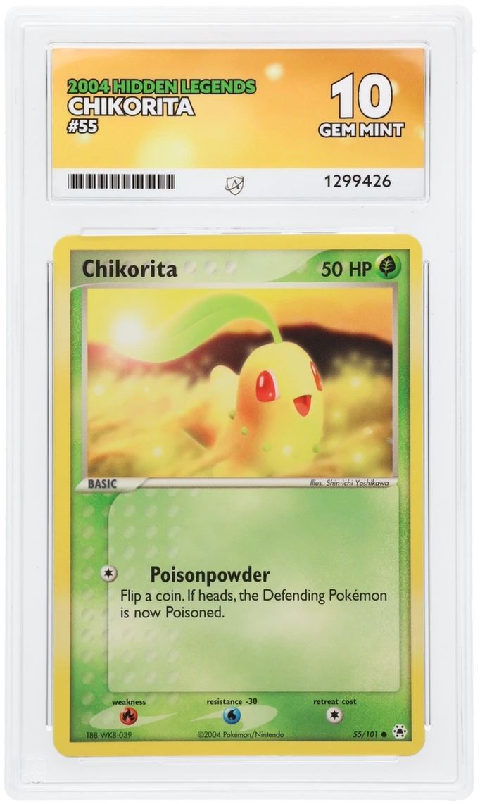 Chikorita - ACE 10   (Front)