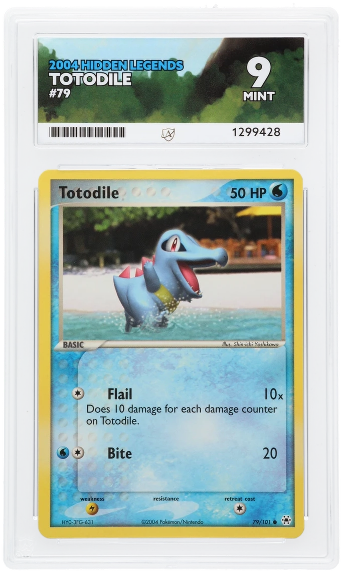 Totodile - ACE 9   (Front)