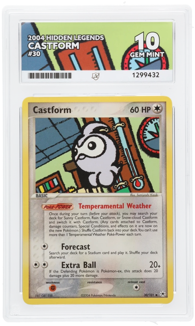 Castform - ACE 10   (Front)
